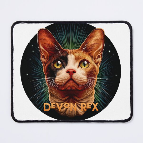 Item preview, Poster Prints T-Shirt Design - Cat Breeds: Devon Rex designed and sold by ForeverPrintsOK.
