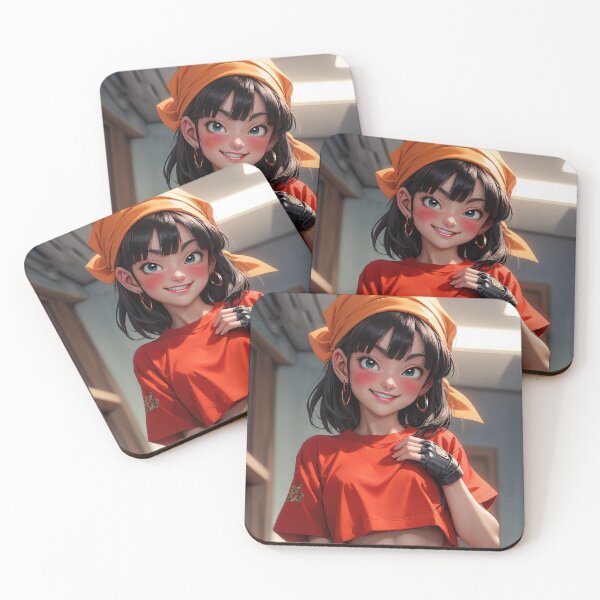 Item preview, Realistic Anime girl portrait with hood art designed and sold by TheArtistOf2022.