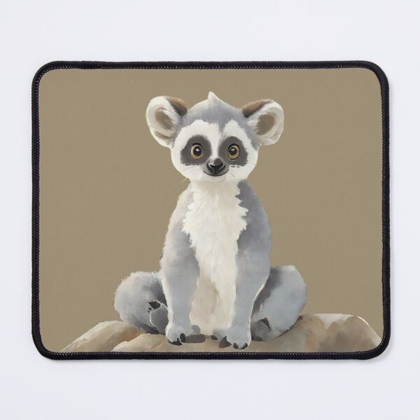 Item preview, S is for Sitting Lemur - designed and sold by PolygonPinnacle.
