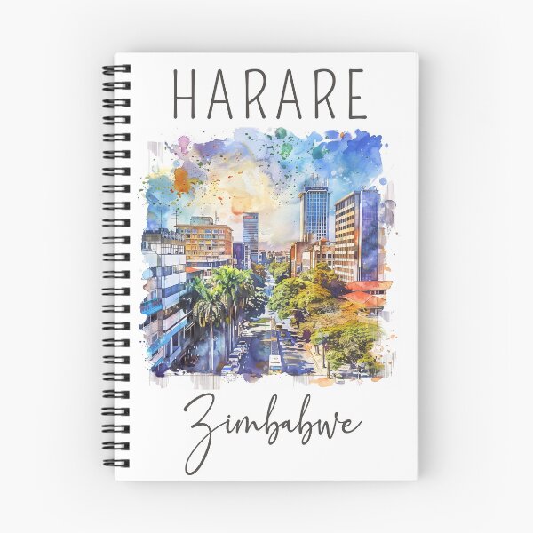 Item preview, A Watercolor Design of Harare - Zimbabwe designed and sold by Sketch-Shack.