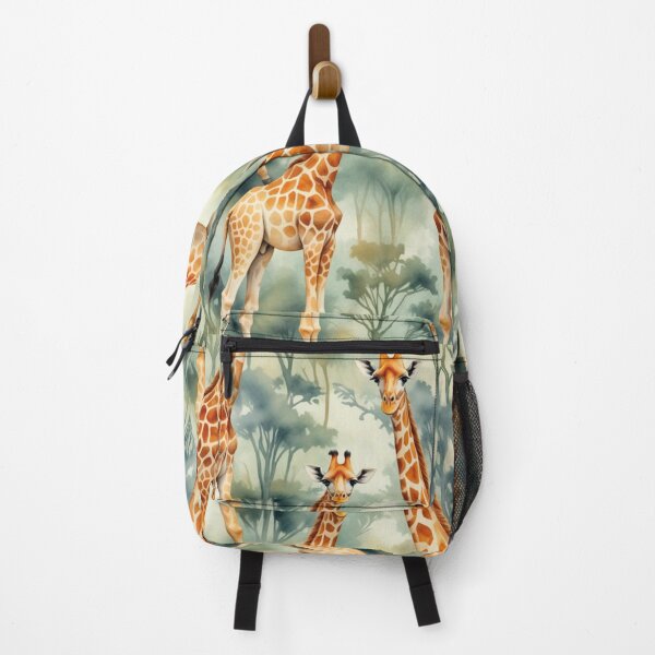 Item preview, watercolor giraffe designed and sold by Krasnovaovaova.