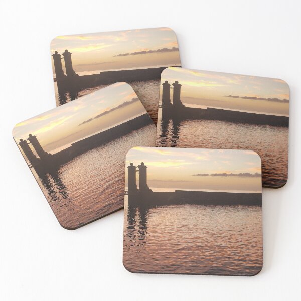 Item preview, Sunset Drawbridge designed and sold by TsidiiyazhiArt.