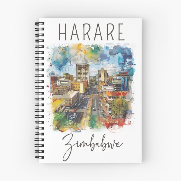 Item preview, A Watercolor Design of Harare - Zimbabwe designed and sold by Sketch-Shack.