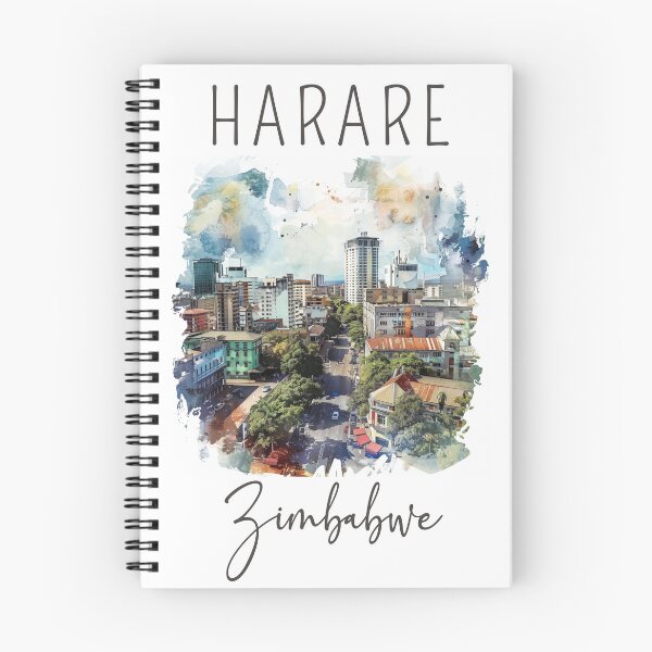 Item preview, A Watercolor Design of Harare - Zimbabwe designed and sold by Sketch-Shack.