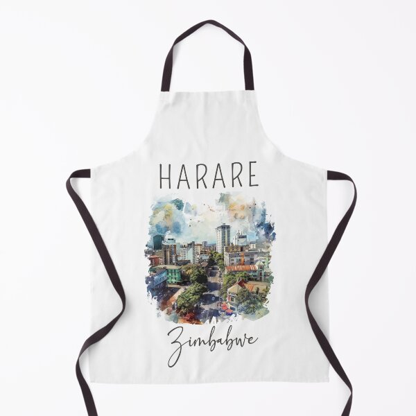 Item preview, A Watercolor Design of Harare - Zimbabwe designed and sold by Sketch-Shack.