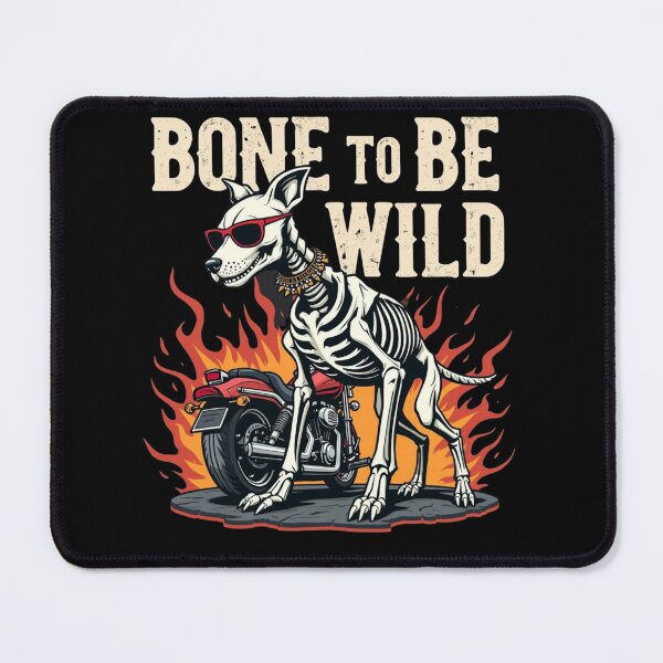 Item preview, Bone To Be Wild Halloween Dog Lover's designed and sold by IssysOasis.