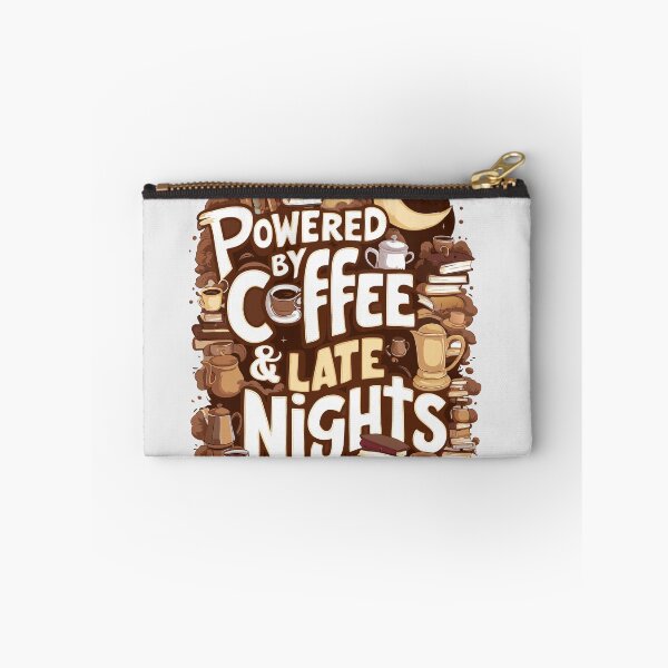 Item preview, Sticker T-Shirt Design Trending: Back to College and Long nights of Studying designed and sold by ForeverPrintsOK.