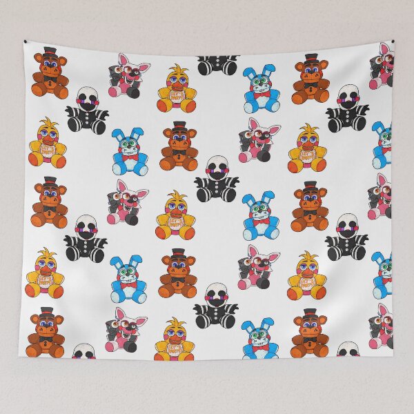 Aperçu de l'œuvre Pack de 2 peluches Five Nights at Freddy's créée et vendue par Nashi._.Murko.