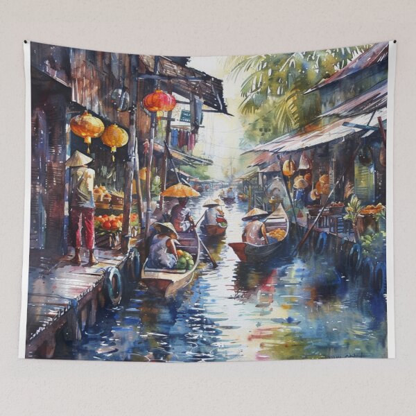 Item preview, A Watercolor Design of Bangkok - Thailand  designed and sold by Sketch-Shack.