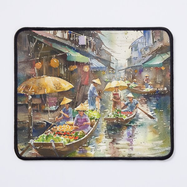 Item preview, A Watercolor Design of Bangkok - Thailand  designed and sold by Sketch-Shack.