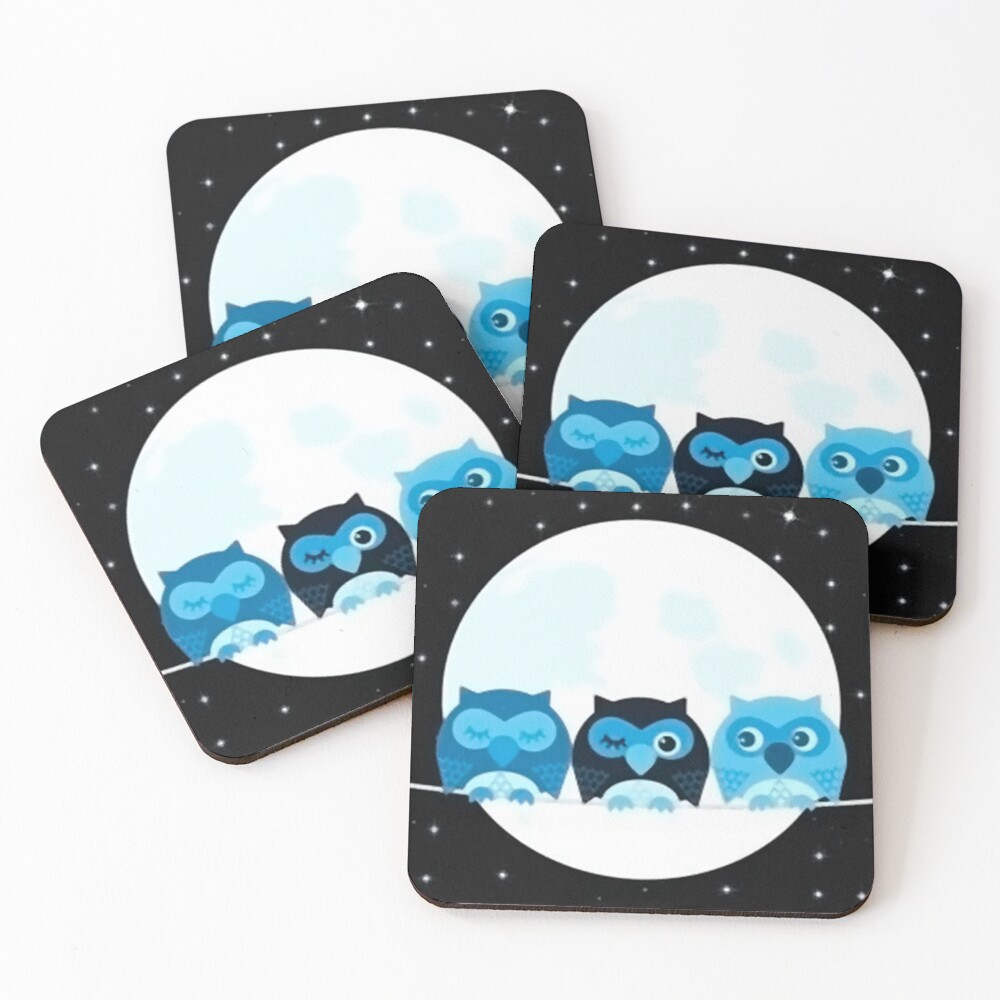 Item preview, Coasters (Set of 4) designed and sold by ROPATROKOLA.