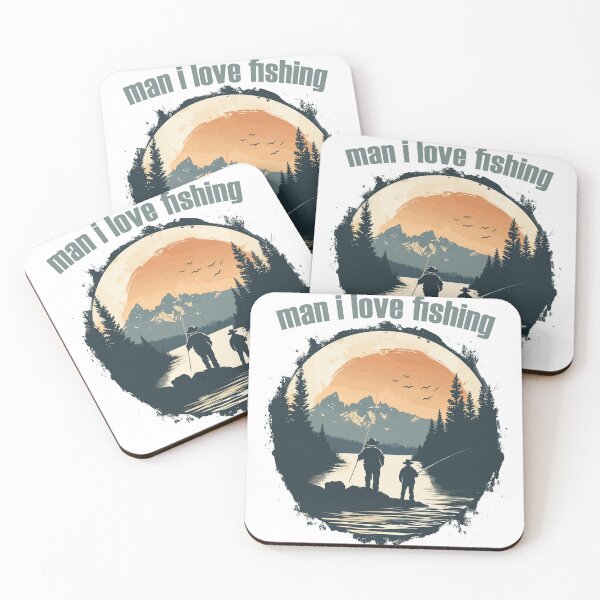 Item preview, Sunset Serenity: Fishing in the Wilderness designed and sold by -DEEWOLF-.