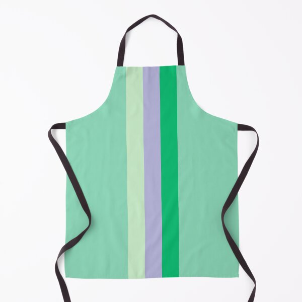 Item preview, Color Block Stripe // Jade Green Tea designed and sold by House of KE Designs.