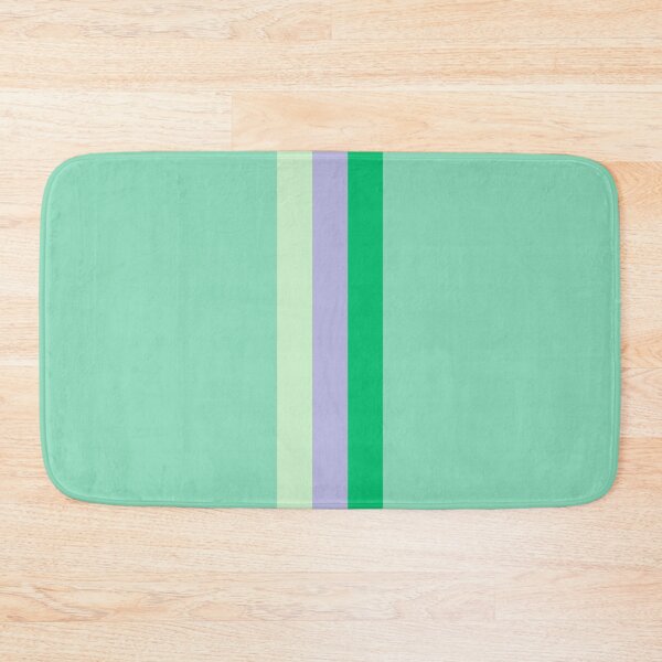 Item preview, Color Block Stripe // Jade Green Tea designed and sold by House of KE Designs.