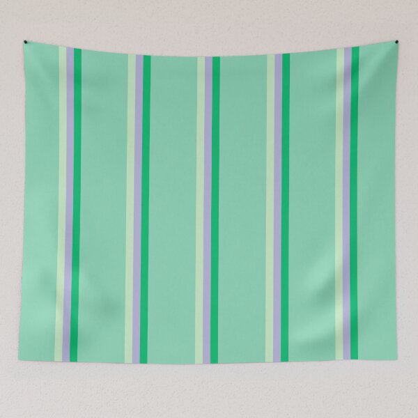 Item preview, Color Block Stripe // Jade Green Tea designed and sold by House of KE Designs.