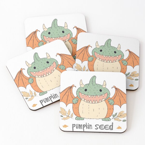 Item preview, Pumpkin Seed Monster designed and sold by WickerStudio.