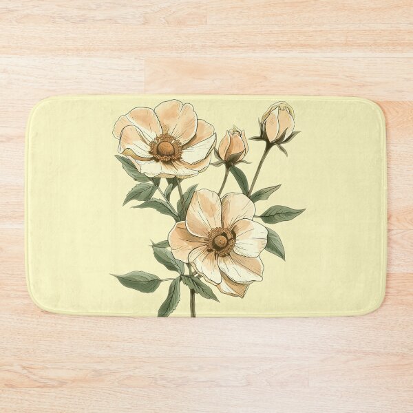 Item preview, Delicate Creamy Alpine Rose Flower designed and sold by Artcurrents.
