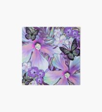 Orchid Hibiscus Tropical Art Board