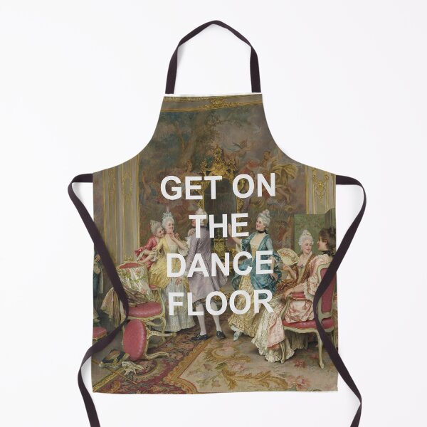 Item preview, Victorian Oil Painting + Fun Dance Floor Quote designed and sold by VoyagerVintage.