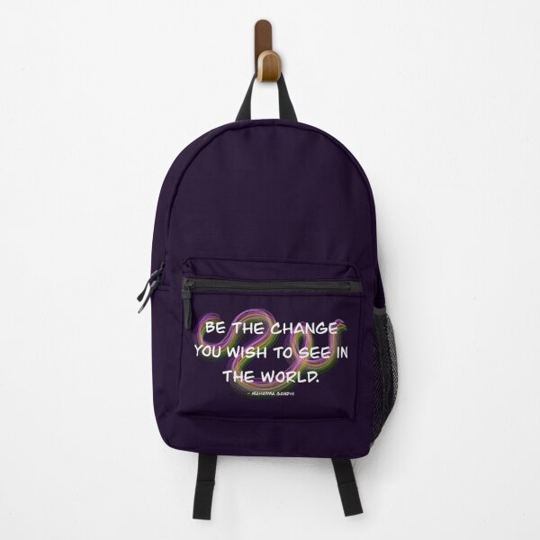 Item preview, Be the change you wish to see, colorful, quote designed and sold by shamrock-illus.