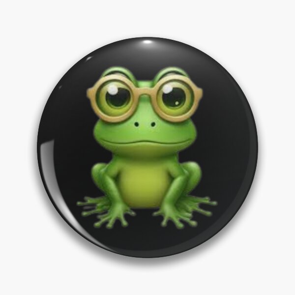 Item preview, A frog with glasses. designed and sold by Karine Dupras.