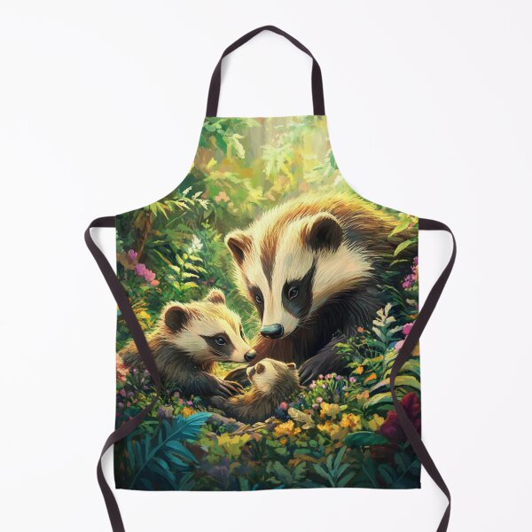 Item preview, Badger Family designed and sold by Ellimade.