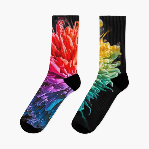 Item preview, Vibrant Rainbow Paint Explosion | Black designed and sold by PinkGoddessLove.