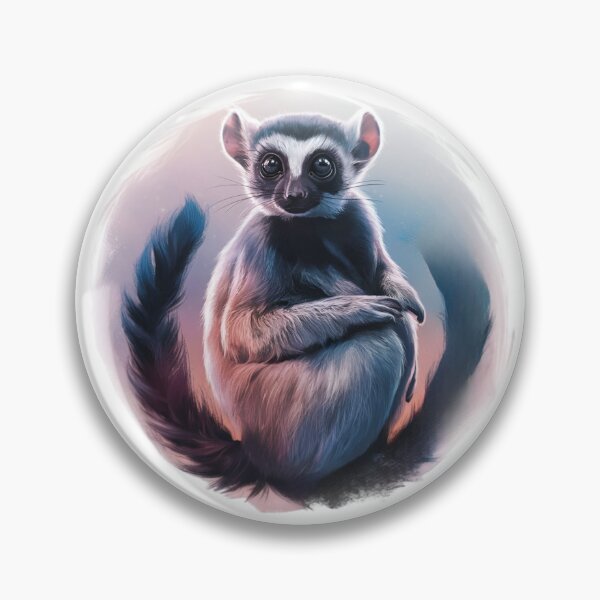 Item preview, Majestic Lemur Digital Drawing  designed and sold by PolygonPinnacle.