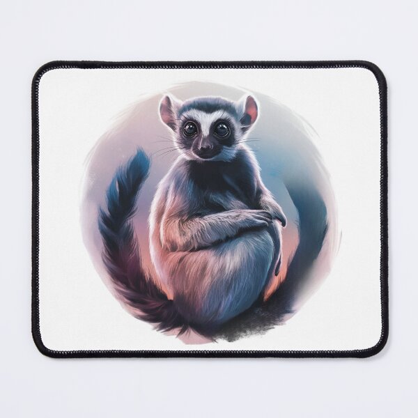 Item preview, Majestic Lemur Digital Drawing  designed and sold by PolygonPinnacle.