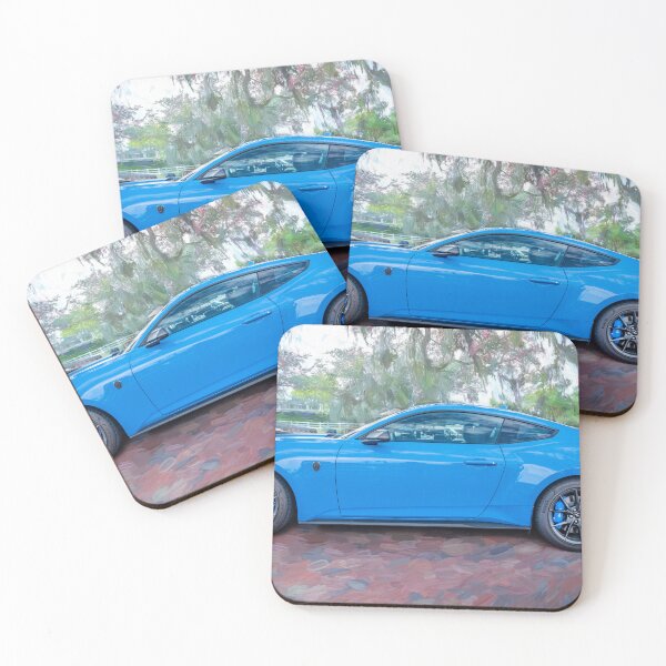 Item preview, 2024 Grabber Blue Ford Mustang Dark Horse X108 designed and sold by RichFrancoCars.