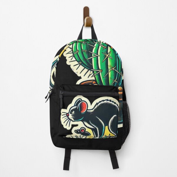Item preview, Observation Tower: Cat and Mouse on a Cactus designed and sold by DotLineColor.