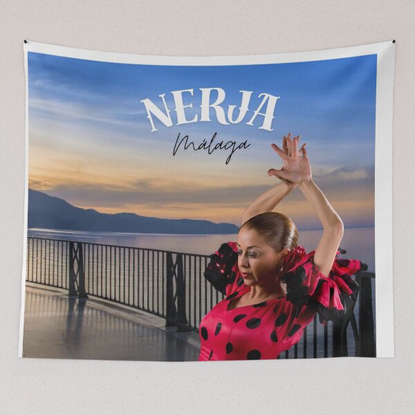 Item preview, Flamenco at sunset in Nerja designed and sold by Trac-Fusion.