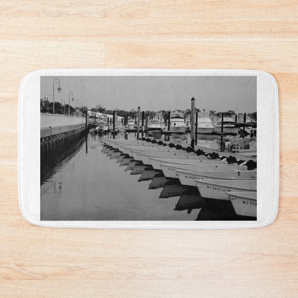 Item preview, Quiet Reflections at Belmar Pier designed and sold by BradKnorrArt.