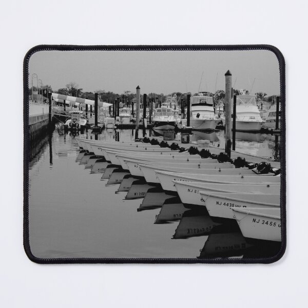 Item preview, Quiet Reflections at Belmar Pier designed and sold by BradKnorrArt.