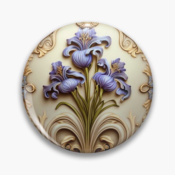 Item preview, Floral Geometric Ornament designed and sold by advanceprintart.