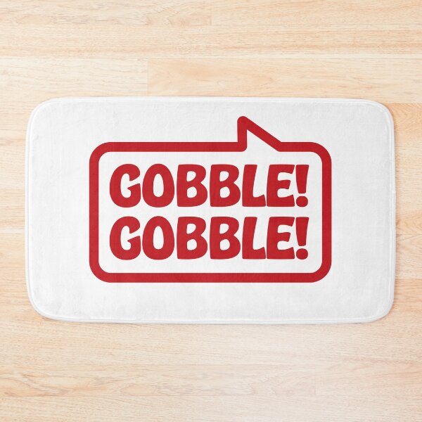 Artikelvorschau, Gobble Gobble! - Sprechendes Shirt (Rot) entworfen und verkauft von Justin Ellis.