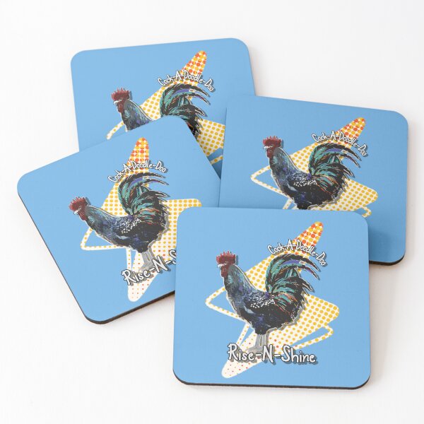 Item preview, Cock-A-Doodle-Doo Rooster Digtial Artwork designed and sold by dpenn.