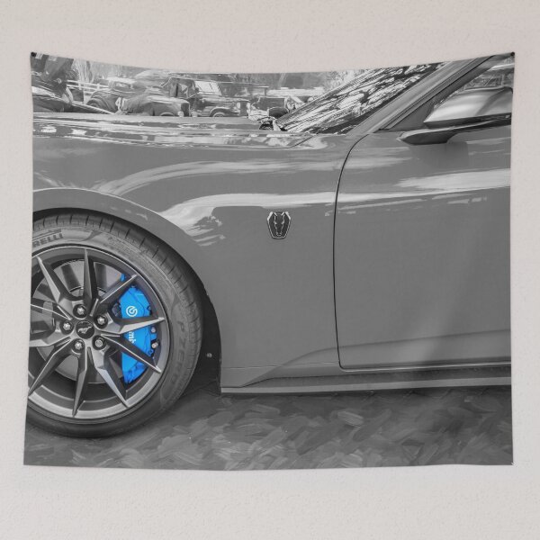 Item preview, 2024 Grabber Blue Ford Mustang Dark Horse X212 designed and sold by RichFrancoCars.