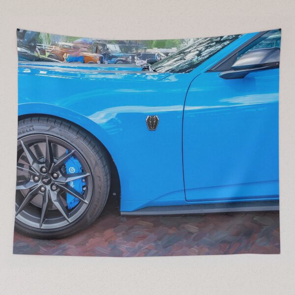 Item preview, 2024 Grabber Blue Ford Mustang Dark Horse X213 designed and sold by RichFrancoCars.