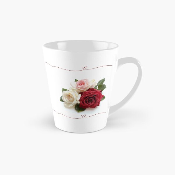 Item preview, Romance with Roses, Red, Pink & White 2/3 - Roses Collection designed and sold by Styled by Anne.
