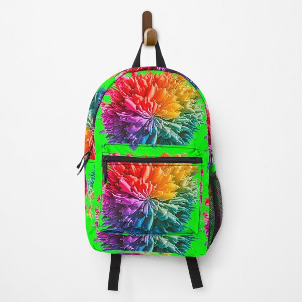 Item preview, Vibrant Rainbow Paint Explosion | Neon Green designed and sold by PinkGoddessLove.