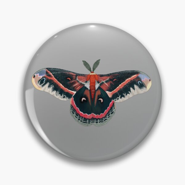 Item preview, Cecropia Moth Drawing designed and sold by GreenCatPress.