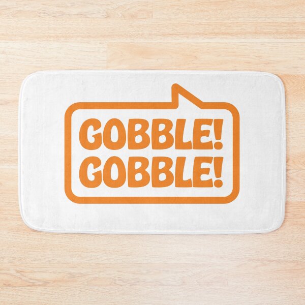 Artikelvorschau, Gobble Gobble! - Sprechendes Shirt (Orange) entworfen und verkauft von Justin Ellis.