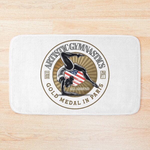 Item preview, 2024 - USA - ARTISTIC GYMNASTICS - GOLD MEDAL - PARIS - 4 designed and sold by ArtProjectShop.