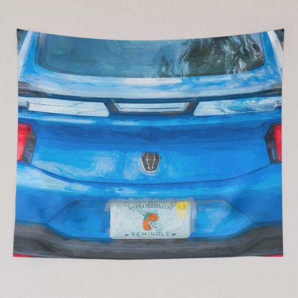 Item preview, 2024 Grabber Blue Ford Mustang Dark Horse X217 designed and sold by RichFrancoCars.