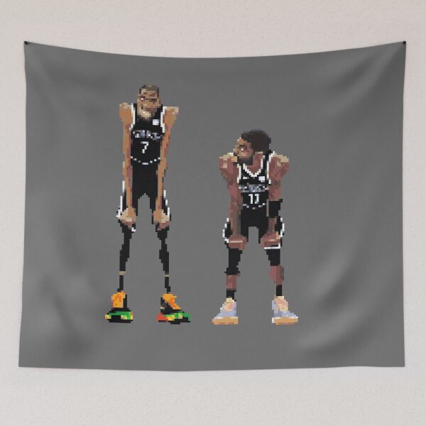 Item preview, Kevin Durant and Kyrie Irving designed and sold by pixelsports2.