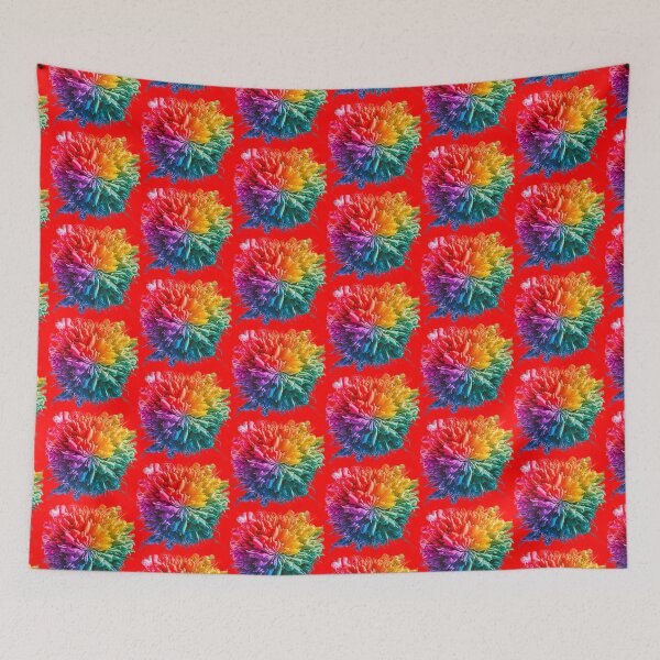 Item preview, Vibrant Rainbow Paint Explosion | Red designed and sold by PinkGoddessLove.