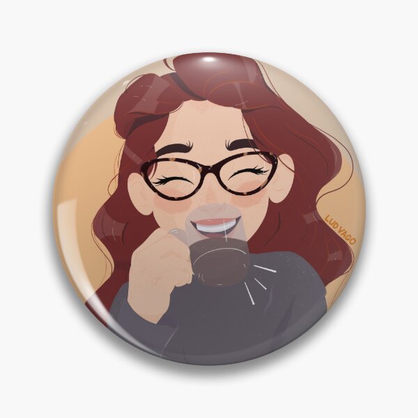 Item preview, Coffee Lover Girl designed and sold by Ludmila Vago.