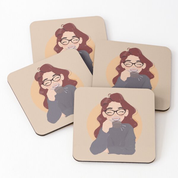 Item preview, Coffee Lover Girl designed and sold by Ludmila Vago.