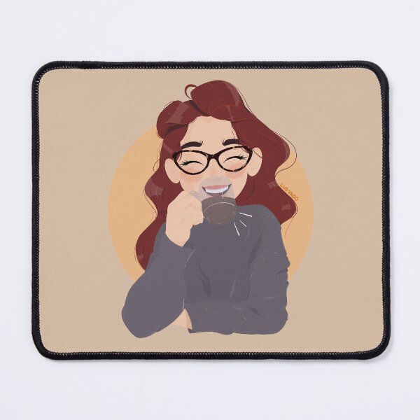 Item preview, Coffee Lover Girl designed and sold by Ludmila Vago.